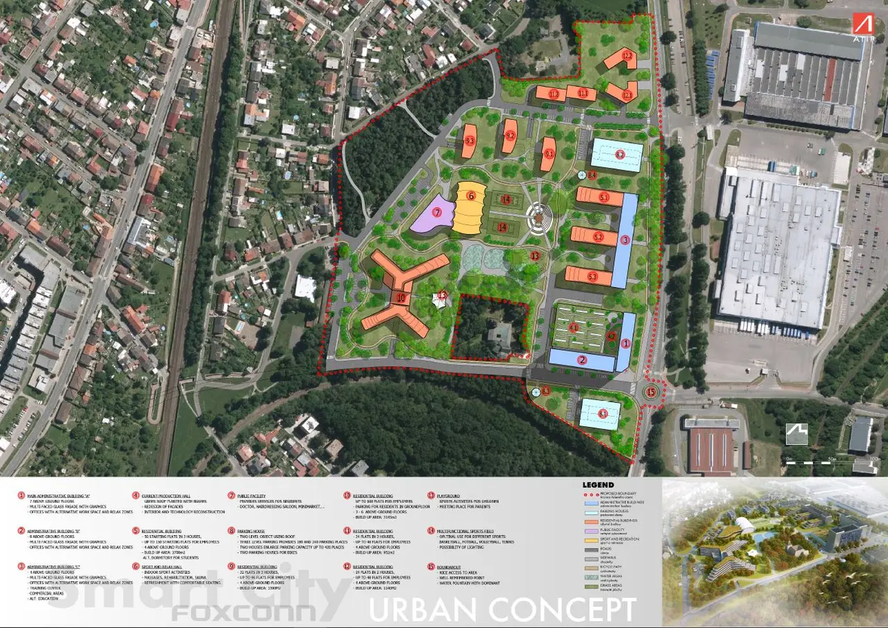 Smart City Foxconn, Pardubice, fotografie 4 z 4