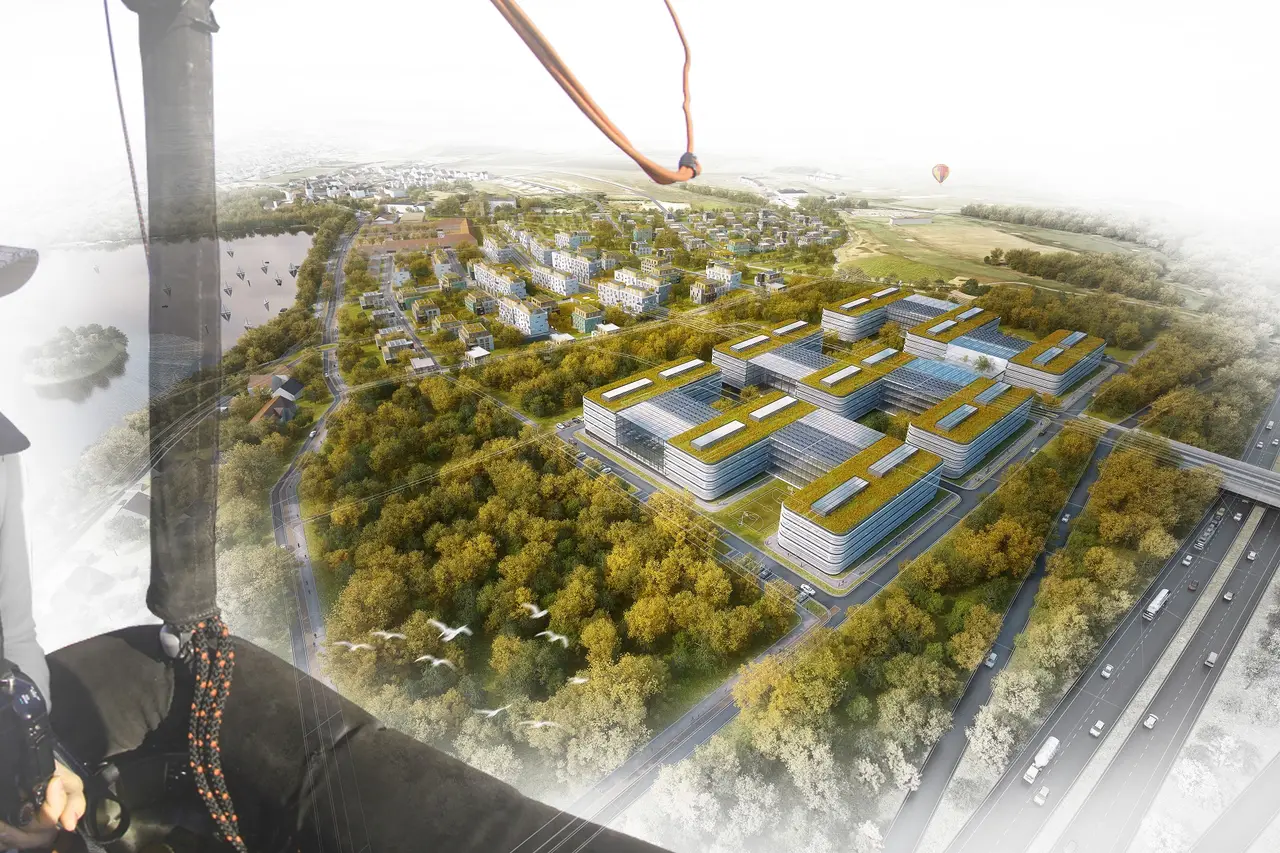 Smart City Foxconn, Praha – Dolní Počernice, fotografie 2 z 9